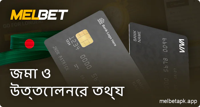 বুকমেকার MelBet বাংলাদেশের অর্থপ্রদানের বিকল্প